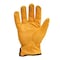 212 Performance Cut Resistant Driver Gloves, Buffalo Leather, Shirred Elastic, Reinforced Thumb, Golden Brown, 2XL LDC5-90-012 - alternate 3
